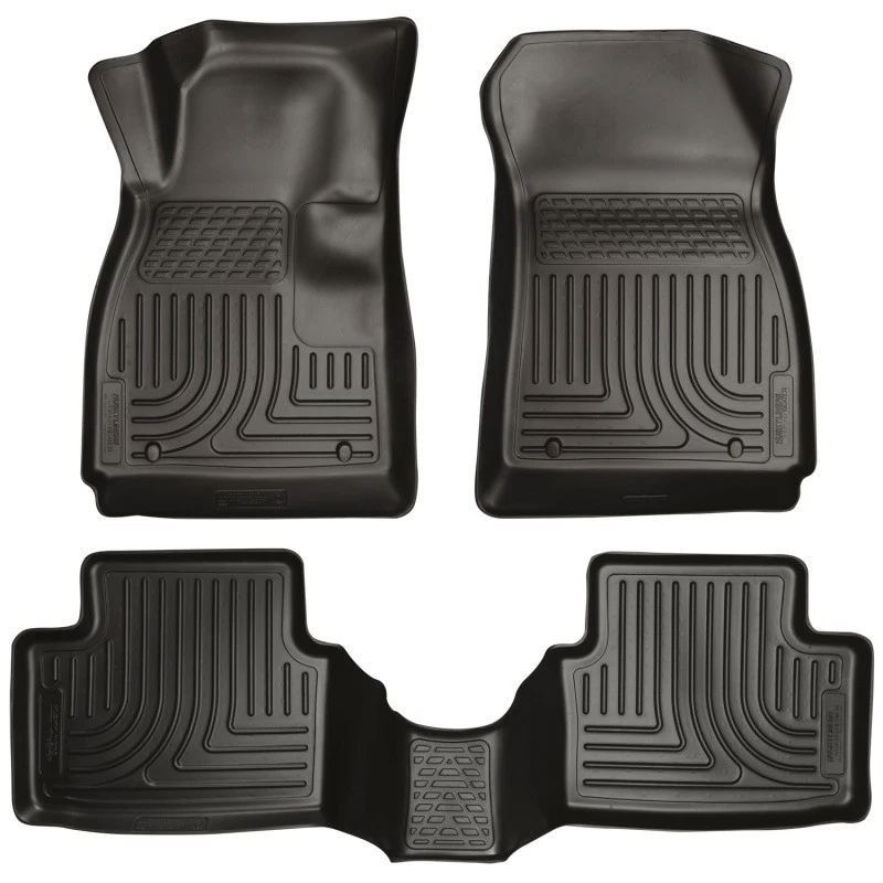 Forros de piso Husky Liners 99101 WeatherBeater para Chevrolet Impala 2014-2020 Foto 1 de 4