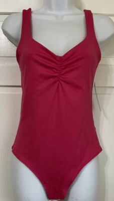 Body de Tanga GAZE ROSA INTENSO para Mujer con Correa Sin Mangas Cierre a Presión Pequeño Foto 1 de 4