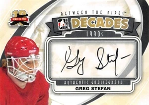 2011-12 Between The Pipes Autogramme #AGST Greg Stefan DEC - Bild 1 von 2