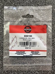 Briggs & Stratton Original-Zubehör-Hersteller 805198 O-Ring-Ölgalerie - Bild 1 von 1