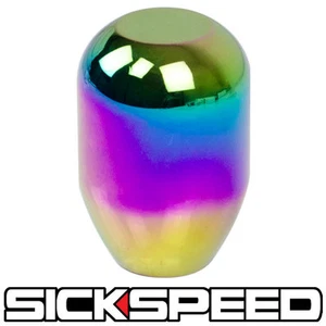 NEO CHROME SHIFT KNOB FOR MANUAL SHORT THROW GEAR SHIFTER SELECTOR 10X1.5 K62 - Picture 1 of 1