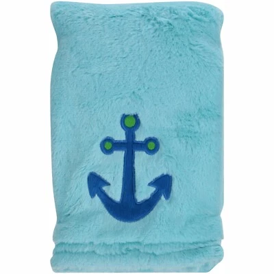 Ropa de cama pequeña: Splish Splash Baby Blanket-Anchor de NoJo Foto 1 de 3