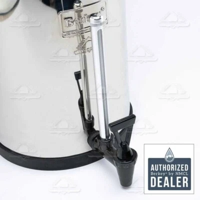 Big and Travel Berkey Sight Glass Water Level Spigot 7.5"    Free Ship - Image 1 of 4
