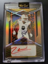 2022 Wild Card Alumination Jacoby Mcclain RC AUTO 17/75 Breakers