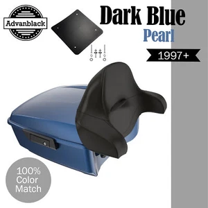 Paquete Advanblack DARK BLUE PEARL Rushmore King Tour para 97+ Harley/Softail - Imagen 1 de 13
