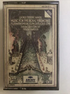 George Frideric Handel - Music for the Royal Fireworks (Cassette) VG+/EX CS6 - Image 1 of 2