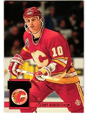 1993-94 Donruss #52 Gary Roberts, Calgary Flames - Image 1 of 2