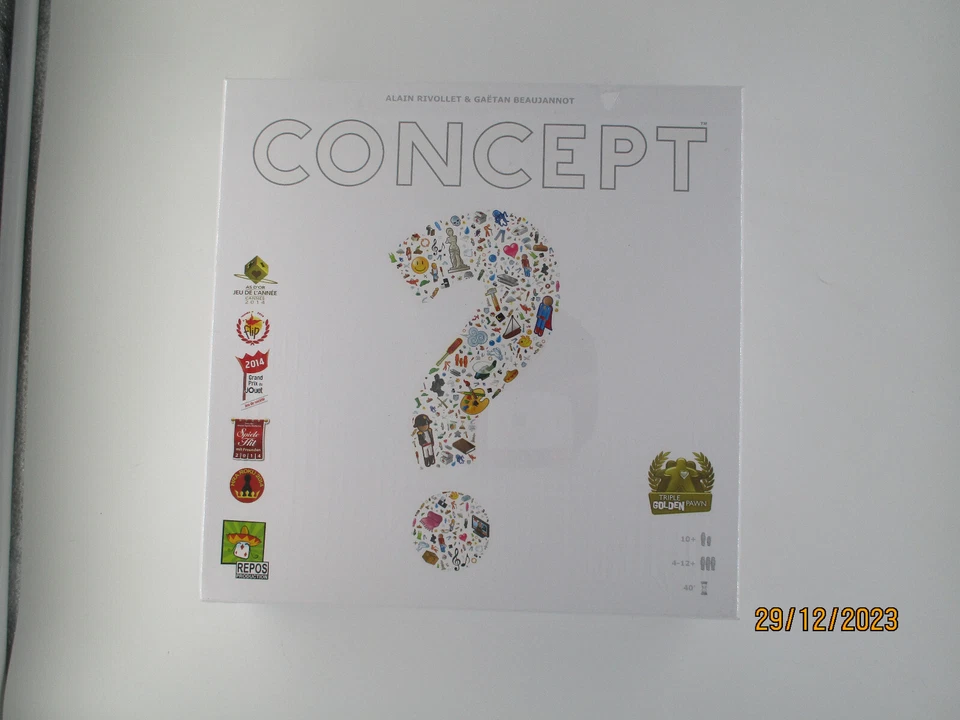 Concept Familien Standardspiel - Deutsch OVP - Rückseite leicht eingedrückt. - Bild 1 von 1