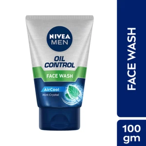 NIVEA MEN Face Wash for Oily Skin, Oil Control for 12hr Oil Control with 10x Vit - Picture 1 of 9