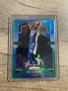 2019-20 Panini Prizm Green Parallel Ben Simmons Philadelphia 76ers #198 - Picture 1 of 1
