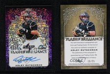 2019 Leaf Flash Flash of Brilliance Purple /25 Adley Rutschman #FB-AR1 Auto