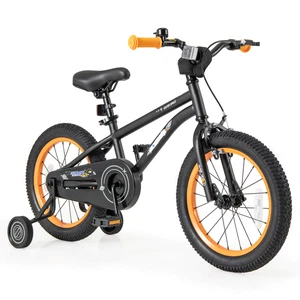 Kid’s 16-Inch Bike for 4-7 Years Old w/ Adjustable Saddle & Anti-slip Handlebar - Picture 1 of 8