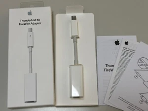 Câble adaptateur Apple MD464ZM/A A1463 Thunderbolt FireWire 800 - Photo 1/24