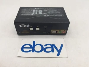 CKL 2 Port 4K HDMI Dual Monitor KVM Switch FREE S/H - Picture 1 of 4