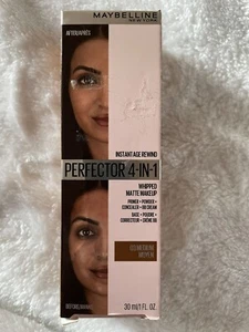 Maybelline Instant Age Rewind Perfector 4-In-1 Matte Makeup 03 Medium New in box - Picture 1 of 9