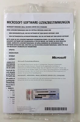 Windows 2011 Small Business Server SBS Standard 64 Bit 1-4CPU 5CAL Fujitsu ROK - Bild 1 von 2