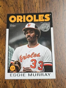 B1 Eddie Murray 2021 Topps Series 1 Baseball 1986 Topps #86B-23 Orioles - Picture 1 of 9