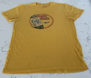 Super Colt 45 Malt Liquor Lancaster Retro Brand Men’s Gold T-shirt, Large - Picture 1 of 8