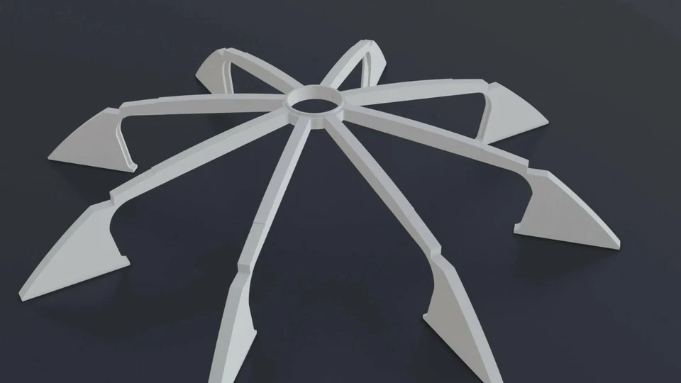 MISPRINT - Lost In Space Jupiter 2 - 实心支撑拱门 3D 打印 Moebius — 第 1/1 张图片