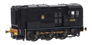 32-114 Bachmann OO Gauge Class 08 13238 BR Black - Weathered (Pre-Owned) - Picture 1 of 1
