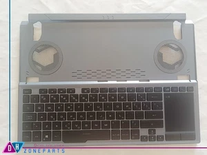 New ASUS ROG Zephyrus Duo 15 GX550L GX551Q GK Backlit Keyboard Palmrest Cover - Afbeelding 1 van 7