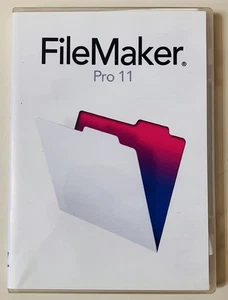 FileMaker Pro 11 (2009, Mac/PC) komplett Retail mit Hülle, neuwertige Disc, Lizenzkarte - Bild 1 von 15