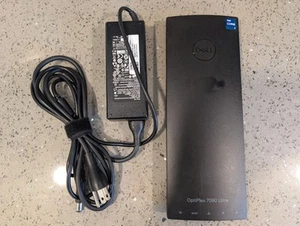 Dell Optiplex 7090 Ultra UFF Desktop 11th i7-1185G7 16GB/256GB SSD Win 11 PSU - Picture 1 of 5