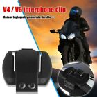 1 X Helm-Headset-Clip Motorrad Bluetooth-kompatible Intercom-Halterung Für V4 V6