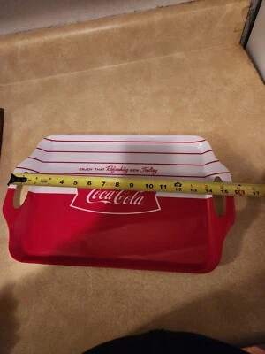 Coca-Cola Plastic Tray  15.5" X 10" - Image 1 of 2