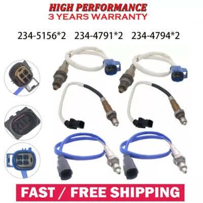 6PCS Oxygen O2 Sensor For 2014-2019 Land Rover Range Rover Rover Sport 3.0L 5.0L Foto 1 de 4