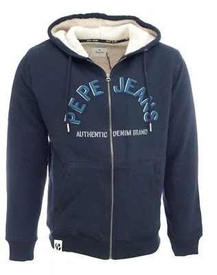 Chaleco deportivo Pepe Jeans para hombre azul marino forrado Sherpa ritmo PM582245 Foto 1 de 4