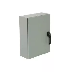 Wiegmann 40x24x12" Wall-Mount Single-Door NEMA 4 Gray Enclosure N4124024123PTC - Picture 1 of 2