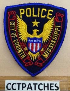 CITY OF CORINTH, MISSISSIPPI POLICE STOCK EAGLE SHOULDER PATCH MS - Bild 1 von 2