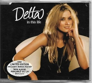 Delta Goodrem In This Life (2007) CD single with poster - Picture 1 of 2