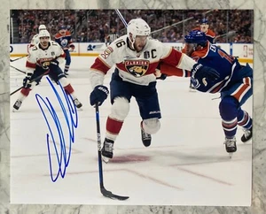 Alexander Barkov Autographed Florida Panthers 8x10 Photo & COA - Picture 1 of 1