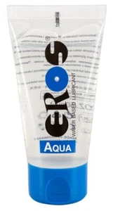 Lubricante a base de agua Eros Aqua 50 ml lubricante gel sexual crema lubricante íntima - Imagen 1 de 1