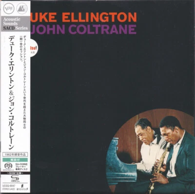"Duke Ellington & John Coltrane" Jazz NEW CD(SHM-SACD) Paper Sleeve Japan OBI - Image 1 of 2
