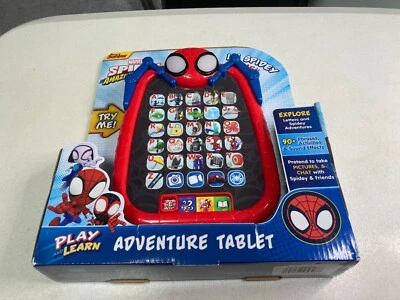 Disney Junior Marvel Spidey and His Amazing Friends Kids Adventure Tablet 3+ - Image 1 of 4