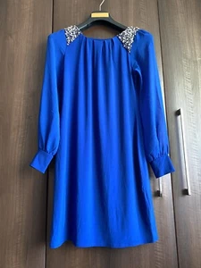 Wallis blue dress size 10 - Picture 1 of 4