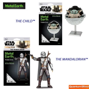 Metal Earth Star Wars The Mandalorian The Child Miniature Metal Models Kit Gift - Picture 1 of 12