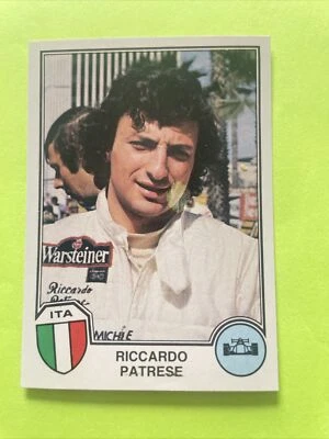 Original 1982 Image Sticker Panini Superstars Formule 1 Riccardo Patrese - Photo 1/2