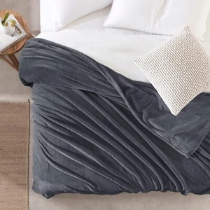 Electric Blankets Washable Heated Throw Over Blanket Luxurious Fleece 180x130cm - Picture 1 of 12