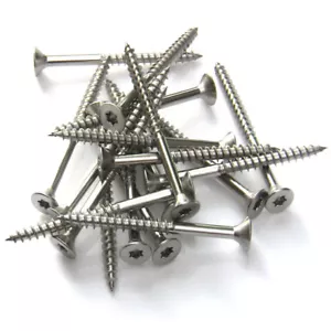 Tornillos de aglomerado acero inoxidable A2 Torx Ø 3-6 mm rosca parcial tornillos de madera a - Imagen 1 de 12