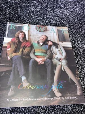 Rowam Colourscape Folk Knitting Pattern Book - Image 1 of 4