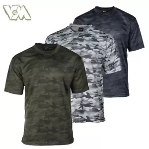 CAMISETA DEPORTIVA DE ENTRENAMIENTO ARMEE CAMUFLAJE JOGGING WOODLAND NATO BW PAINTBALL - Imagen 1 de 4