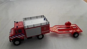 Mercedes Benz Unimog Fire Truck - # 1864 - Red - Hongwell - Picture 1 of 6