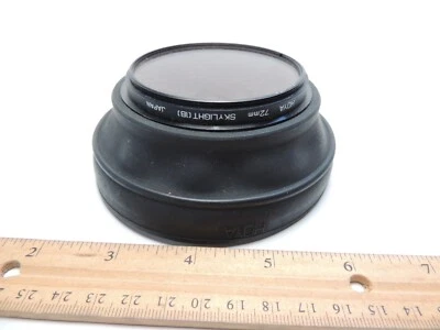 Hoya Skylight 1B 72 mm Filter w/ Hood - Image 1 of 3