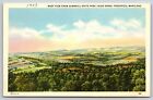 Frederick Maryland, Gambrill State Park (bouton haut), carte postale vintage