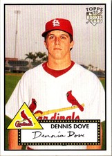 2007 Topps Rookie 1952 Edition Dennis Dove #134 St. Louis Cardinals