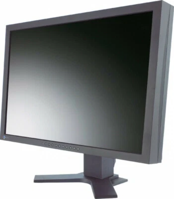 Eizo S2432W/2433W black, 24" Monitor, 1920x1200, Kontrast 1000:1 DVI VGA  - Bild 1 von 4